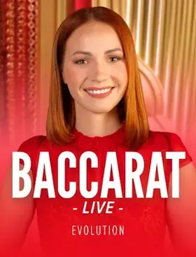 Ζωντανό τραπέζι Baccarat Evolution